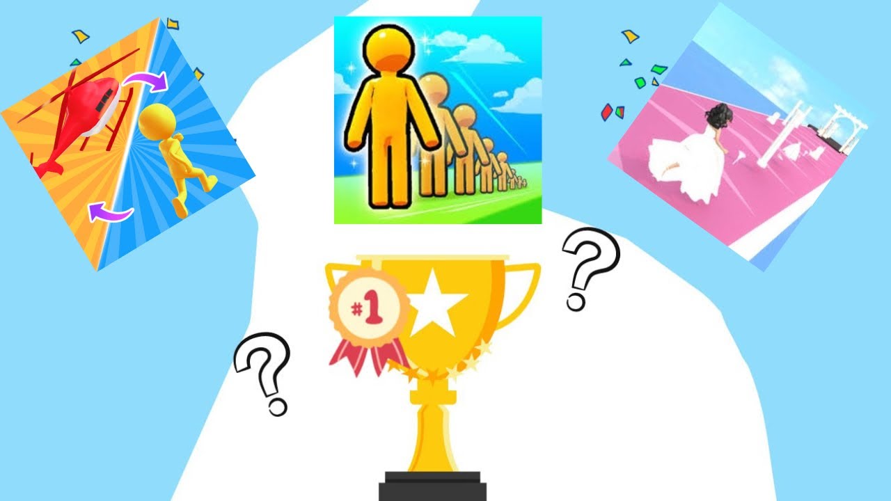 TOP 3 The Best Android, IOS Apps 2023: Shape Shifting,ScaleMan,Bridal Rush🎮🎮