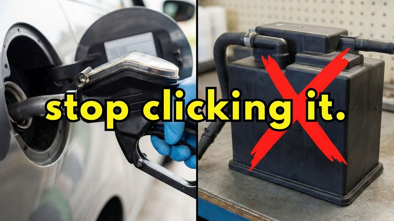 Why Gas Pumps Really Click Off (It’s Not The Fuel)