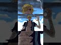 Sanji le farmeo aura a un dios #onepiece #anime #skypiea #nami #sanji