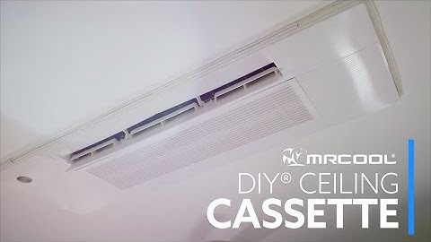 Introducing the MRCOOL DIY Ceiling Cassette!