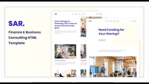 Sarmaya - Finance & Business Consulting HTML Template | Themeforest Templates