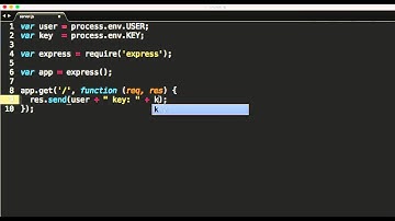 Variáveis de ambiente e Node.js pt-BR