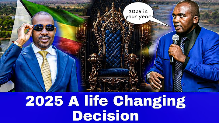Shocking Prophetic Update from Dr Ian Ndlovu A Big Decision ever in Zimbabwe