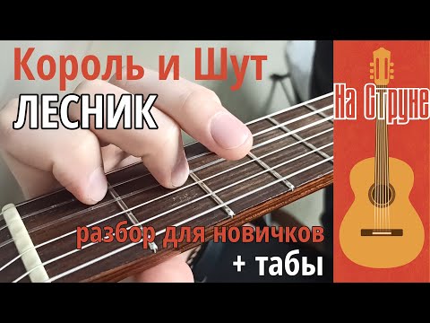 Король И Шут - Лесник Для Начинающих Разбор На Гитаре