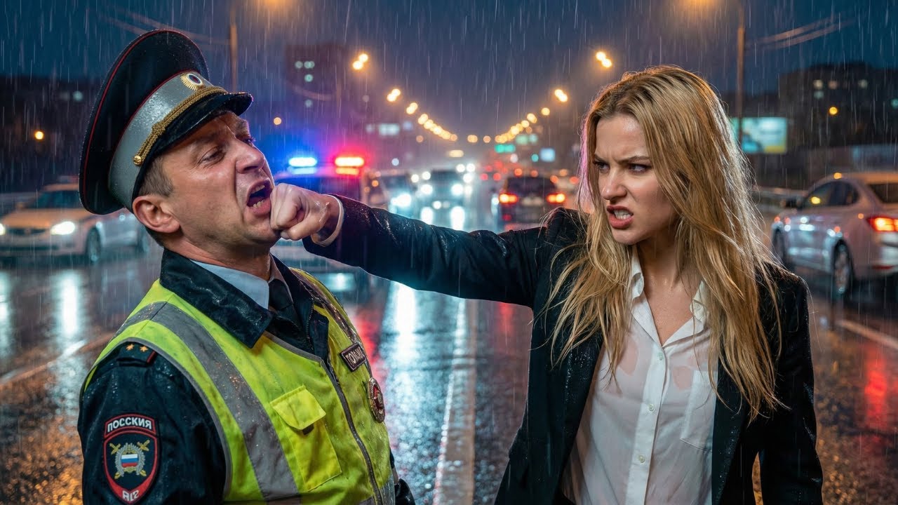 Унижение на дороге сменилось мёртвой тишиной, когда появился кортеж!