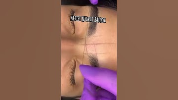 Eyebrow lamination+tint tutorial #brows #wexing #eyebrowshaping #viral #youtubeshorts
