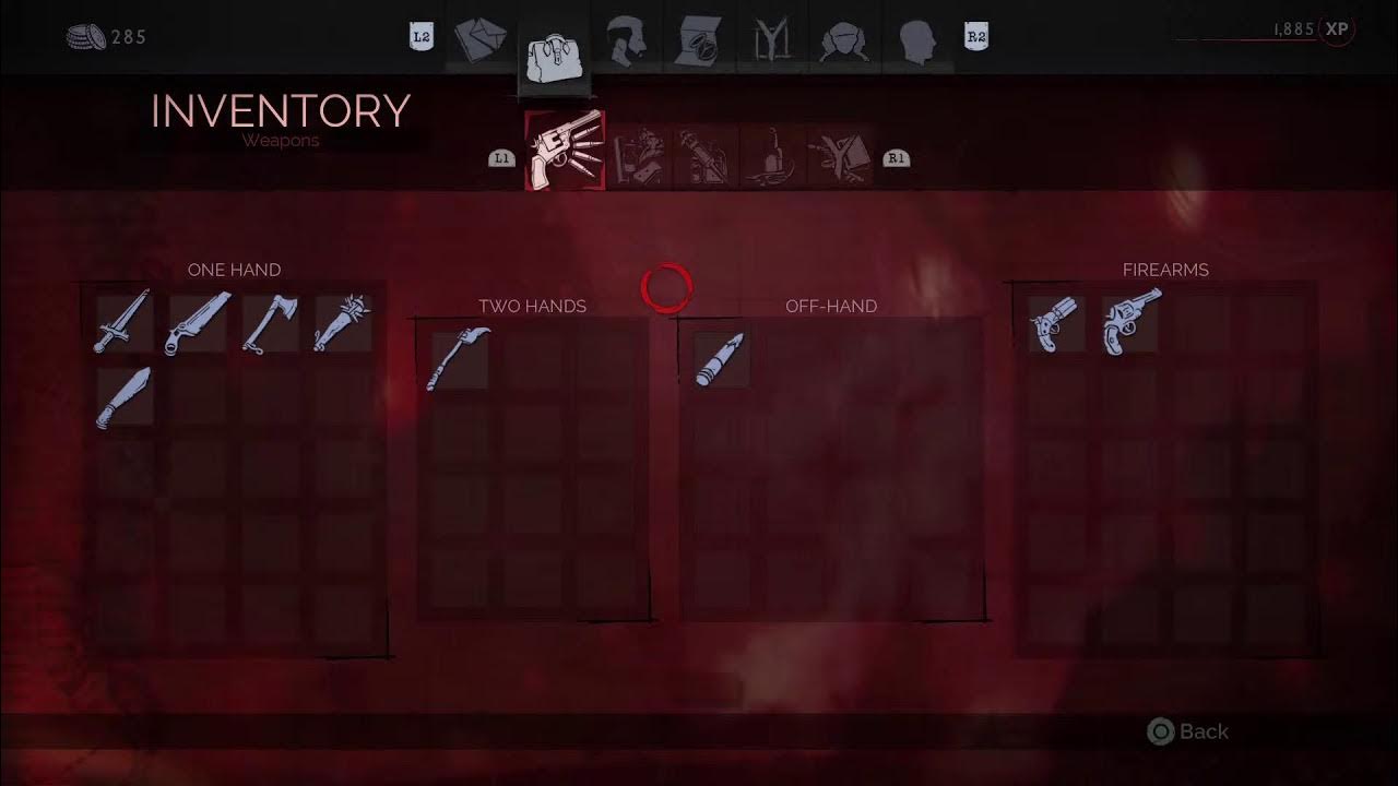 Vampyr как обнулить инвентарь. Vampyr как обнулить инвентарь