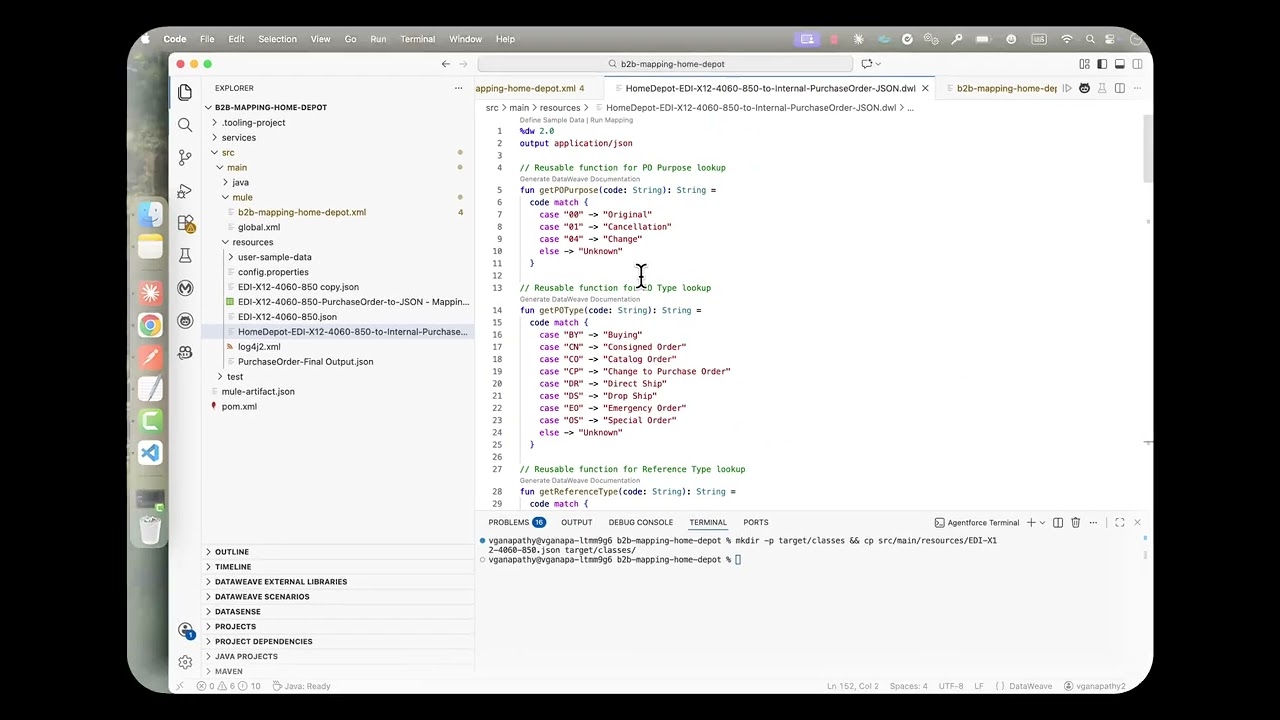 Accelerate B2B Integration: Generative EDI Mapping with MuleSoft Vibes