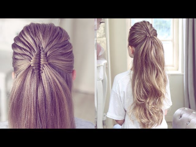 Diamond Braidhalf up or pigtail - Sweethearts Hair