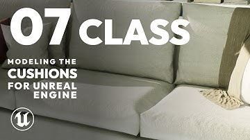 Unreal Engine 5.1 for Architectural Visualization - Modeling Cushions