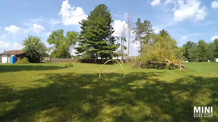 FPV Session: Gate Practice at MQC Headquarters