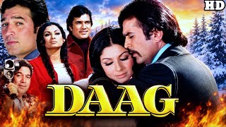 Daag  Full Movie Hindi 1973 | Rajesh Khanna, Sharmila Tagore, Raakhee, Prem Chopra | Review  HD Fact