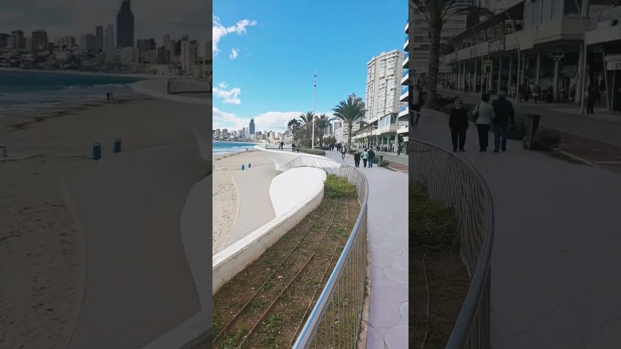 Benidorm Poniente Beach ⛱️ |February 10th