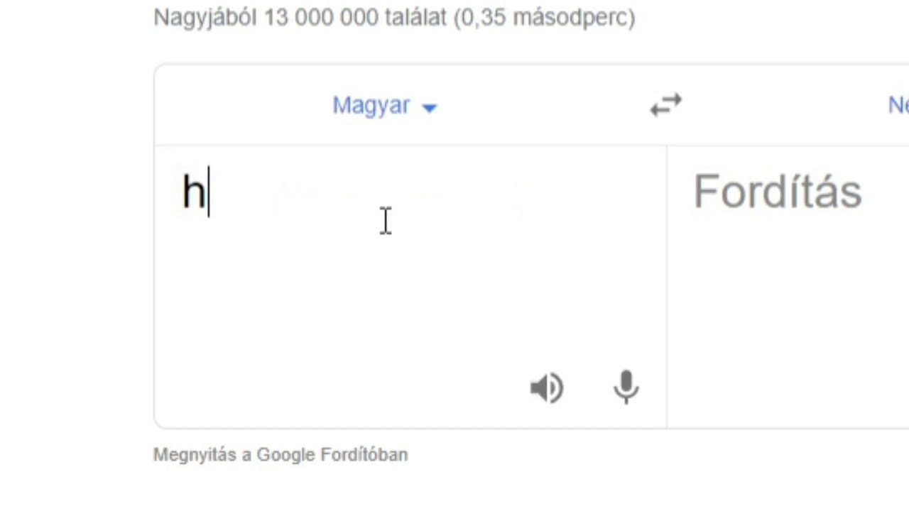 Google Magyarul
