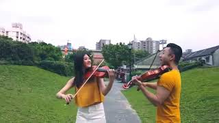 Download Lagu 《私奔到月球》小提琴合奏 cover by 林逸欣Shara Lin \u0026 Sam Lin MP3
