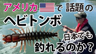 【第2話】【ブラックバス】アメリカで話題のワーム・・・ヘビトンボを日本のフィールドで実釣！