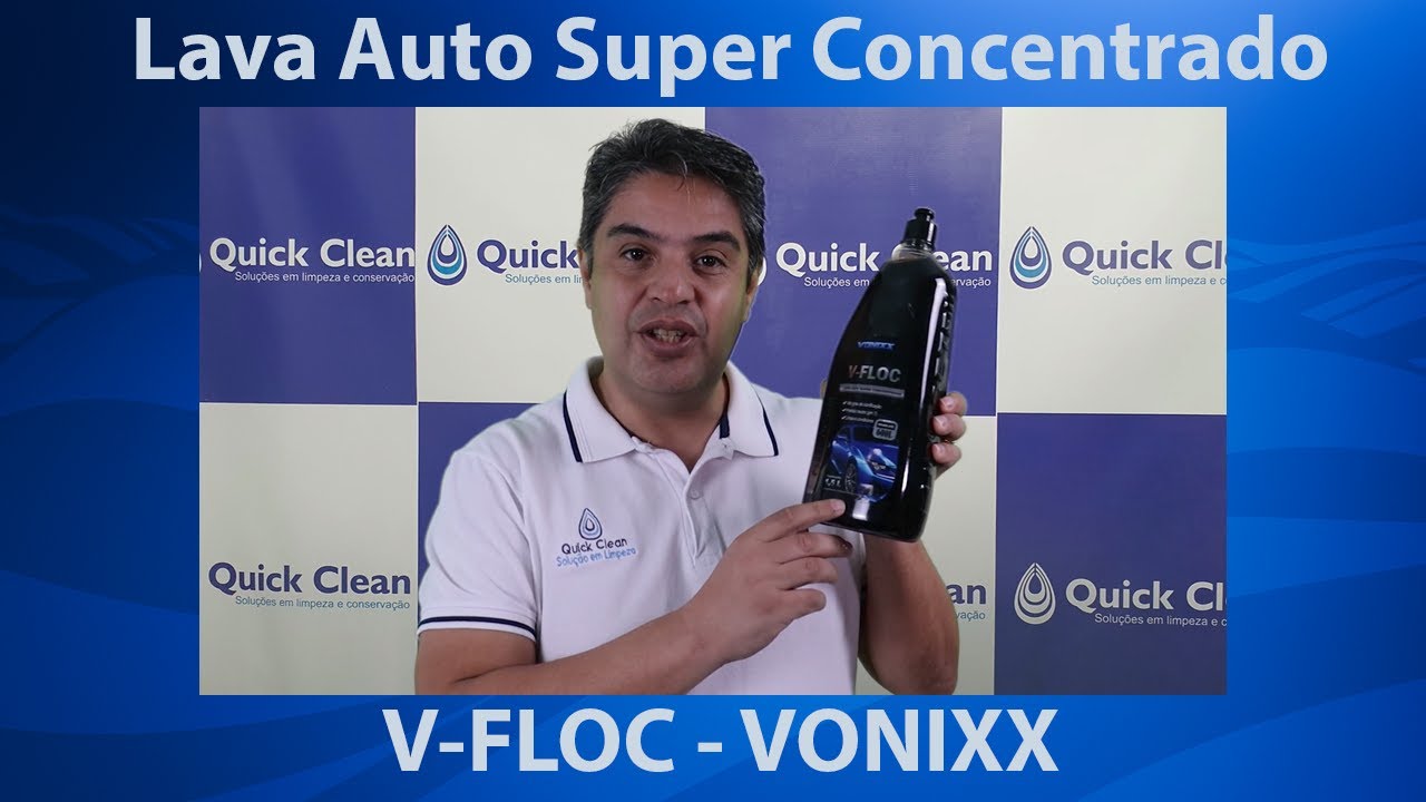 Lava Autos Super Concentrado V-floc 1,5L Vonixx Quick Clean