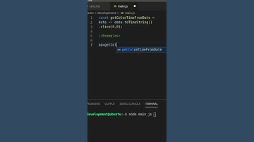 Returns the string of the form HH:MM:SS from a Date object in JavaScript #Shorts