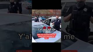 Police officer makes smart remark towards BLM protester