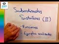 Subordinadas Sustantivas II