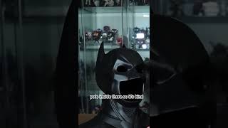 1:1 Scale Christian Bale Batman Cowl #batman #thedarkknight #christianbale #prop #replica