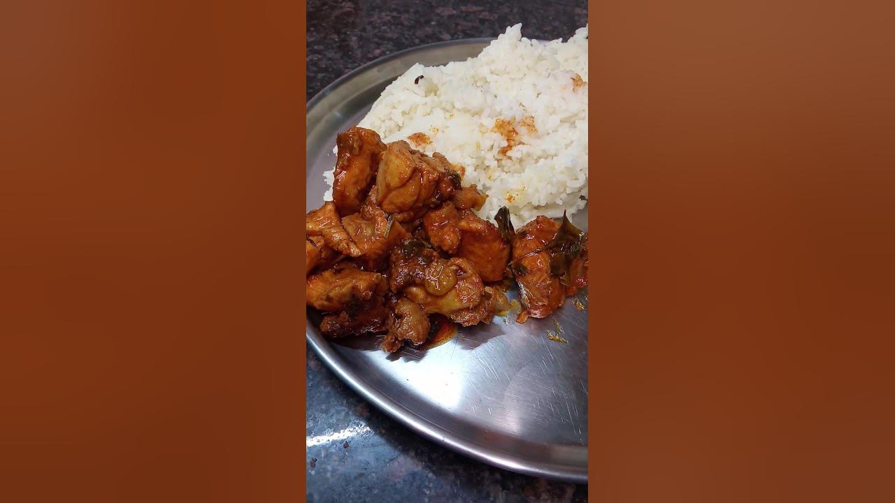 Bagara Rice With Chicken Curry 🍛🍗🔥😋 - YouTube