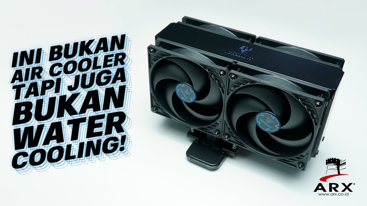 BUKAN HEATSINK CPU COOLER BIASA , INI THERMOSIPHON ! Review Icegiant