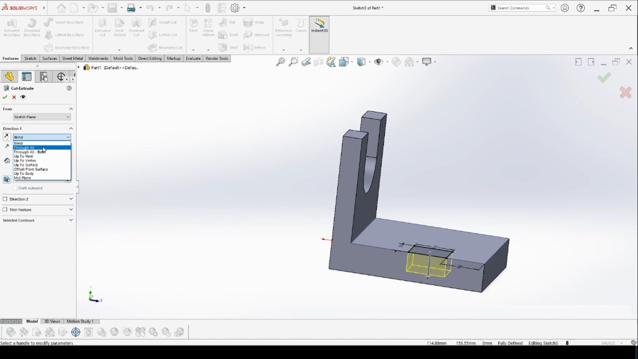Solidworks Tutorial for beginners Exercise 52 - YouTube