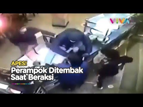 Ibu Dicekik Perampok, Remaja Tembak Wajah Pelaku