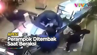 Ibu Dicekik Perampok, Remaja Tembak Wajah Pelaku