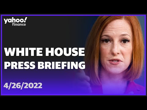 LIVE: White House Press Secretary Jen Psaki holds briefing