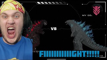 I React to Legendary Godzilla vs Shin Godzilla | BATTLE FACE OFF | Goji Center