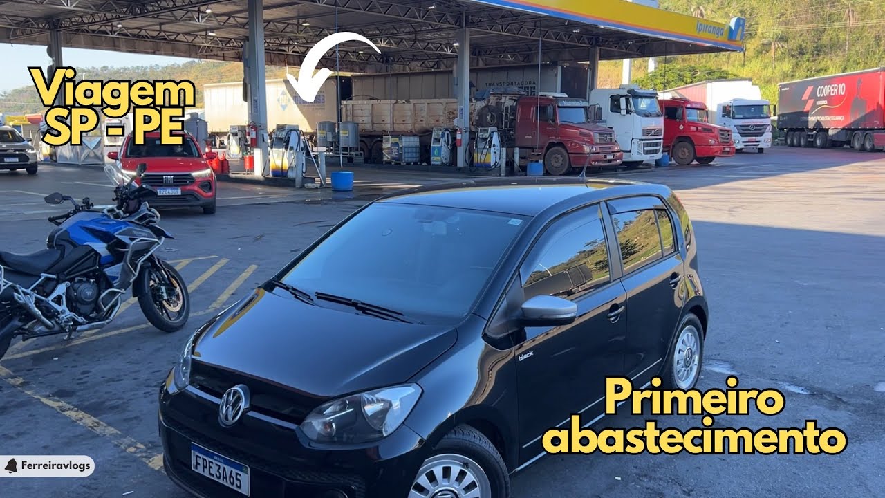 VIAGEM NORDESTE 2025 - Primeira parada para abastecimento e café da manhã! 