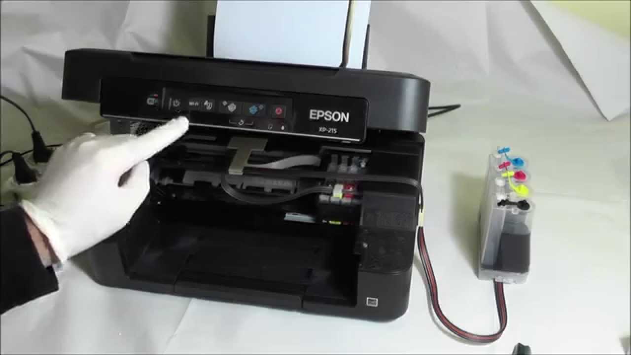 Ciss Installazione Su Epson Xp 212 Xp 215 Xp 225 Youtube