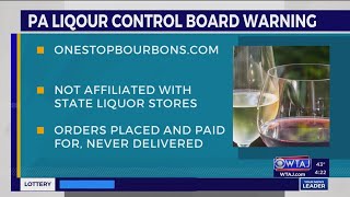 Officials warn Pennsylvania customers of liquor website