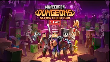 Rags To Riches #03 - Full Playthrough From Level 0 To MAX Apocalypse in Minecraft Dungeons