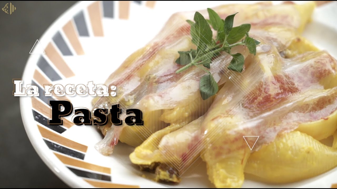 Pasta con lágrima y papada de cerdo Ibérico de Bellota Arturo Sánchez