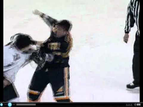 Michael Ferland vs Alex Roach Dec 30, 2010