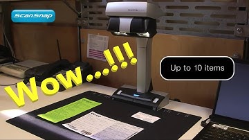 😍Fujitsu ScanSnap SV600 Contactless Scanner: An Overview | Book Scanner | Document Scanner|#short|😎