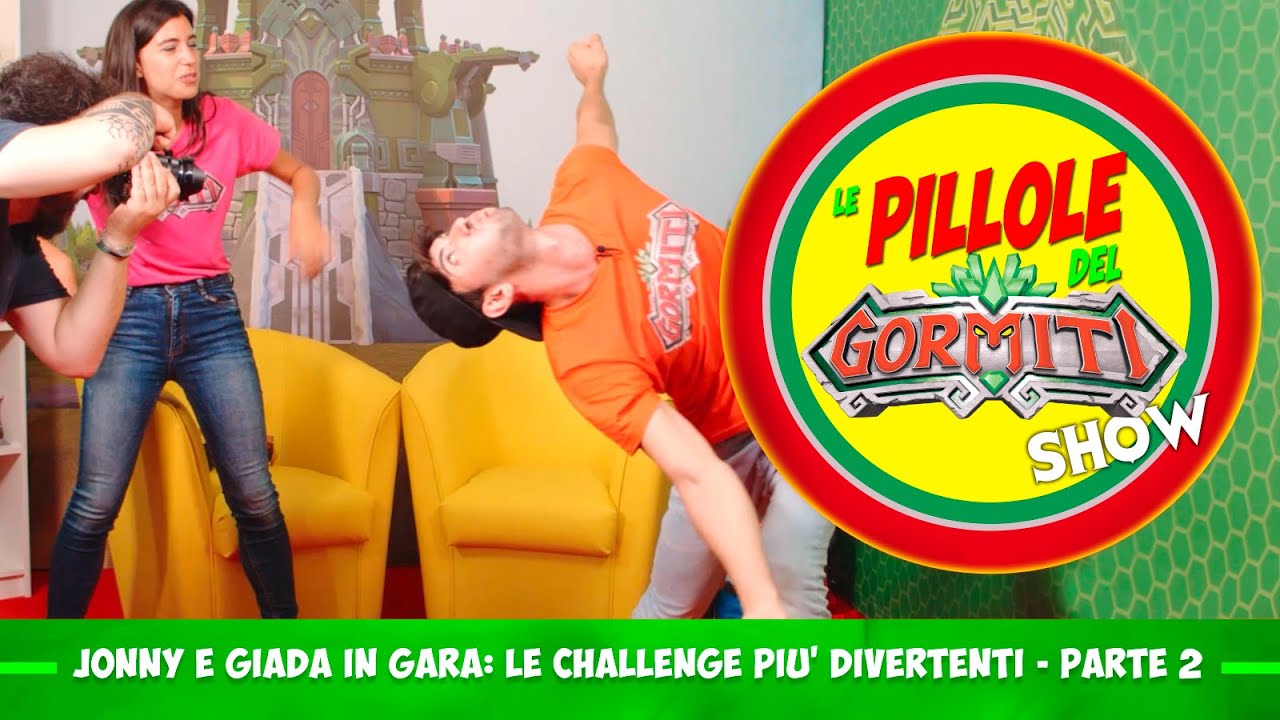 Gormiti Show | Jonny e Giada in gara: le CHALLENGE più divertenti - Parte 2