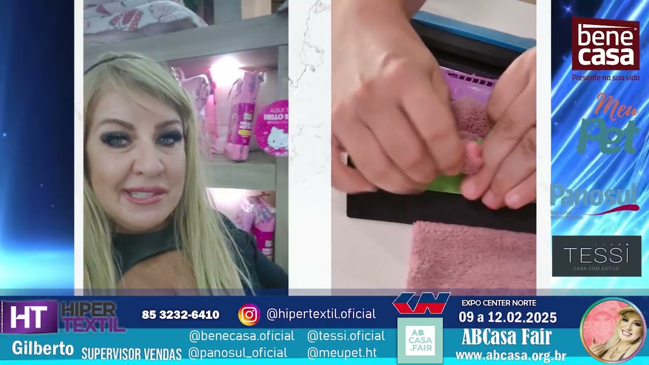 SUCESSO GARANTIDO DA HIPER TEXTIL NA ABCASA FAIR Q SURPREENDEU C LANÇAMENTOS!