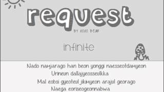 infinite request lyrics