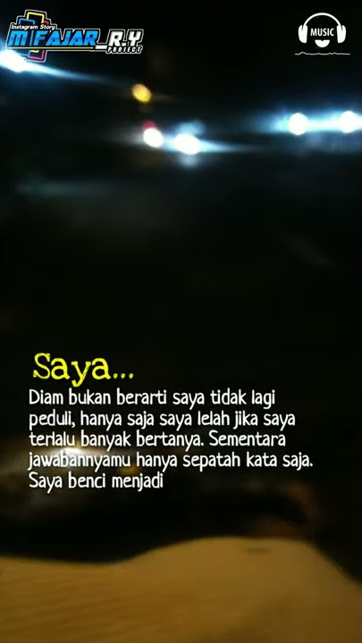 Story WA _ lagu Enda-maafkan aku