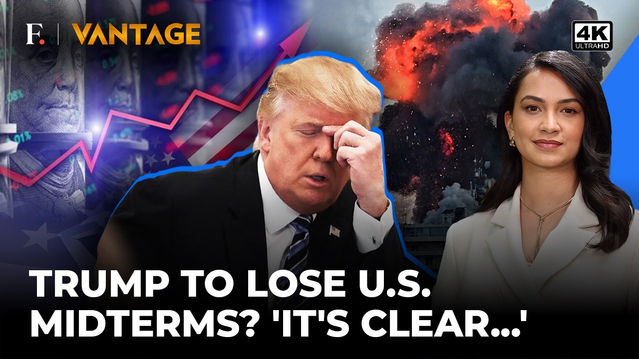 ⁣Trump Faces US Midterm Defeat? Iran War, Immigration Drive To Cost Him Polls | Vantage | 4K