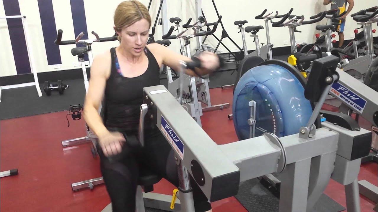 30 second power test Arm Crank Ergometer YouTube