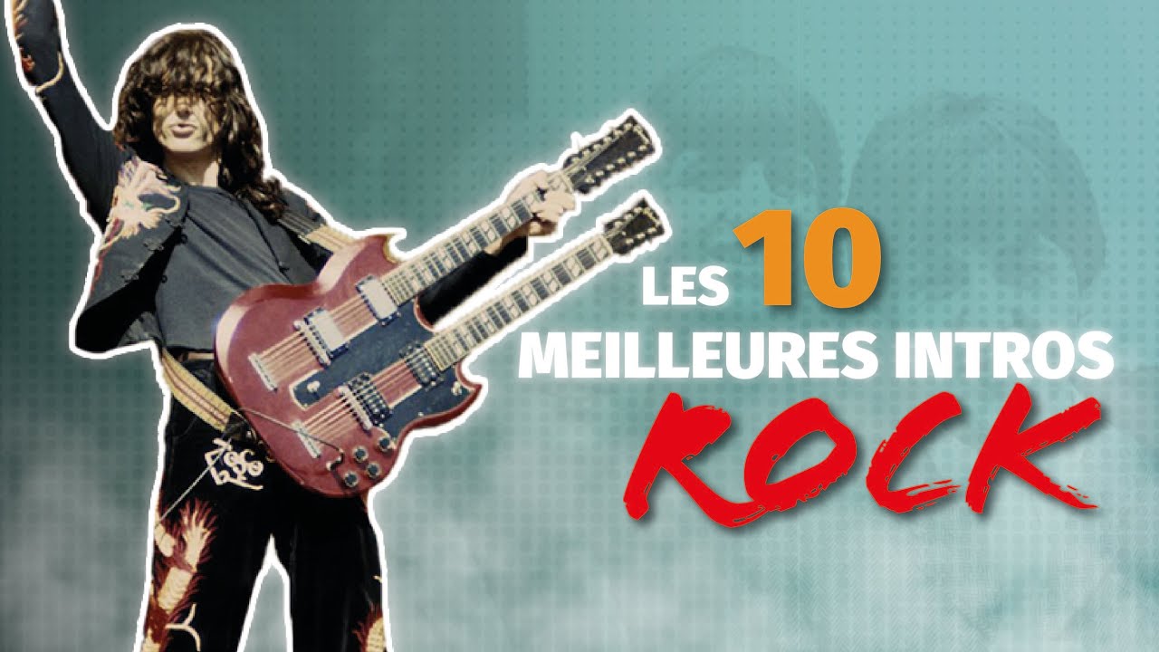 Les 10 meilleures INTRO de ROCK de tous les temps ? 🤔