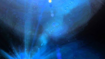 Particles and Lens Flares in Open Space - Free HD Animation