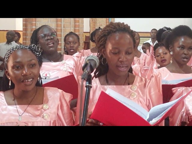 SANCTUS SONG BY CATHOLIC CENTENARY MEMORIAL CHOIR. ( CACEMCHO) ON 14TH/05/2023 AT RUBAGA CATHEDRAL. class=