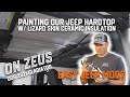 Painting our Jeep Hardtop with Lizardskin Ceramic Insulation //^\\ Easy Jeep Mod?