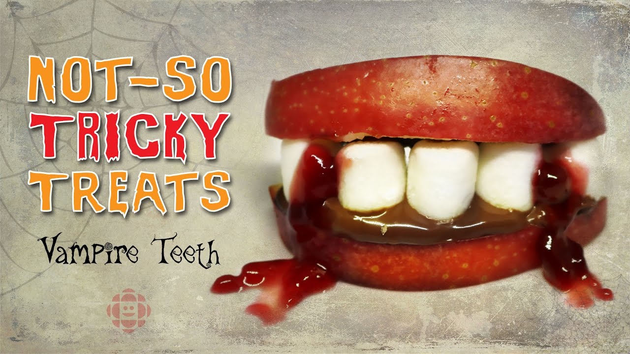 Not-So Tricky Treats: Vampire Teeth - .